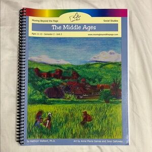The Middle Ages Social Studies Workbook - Colorful Illustrated Cover